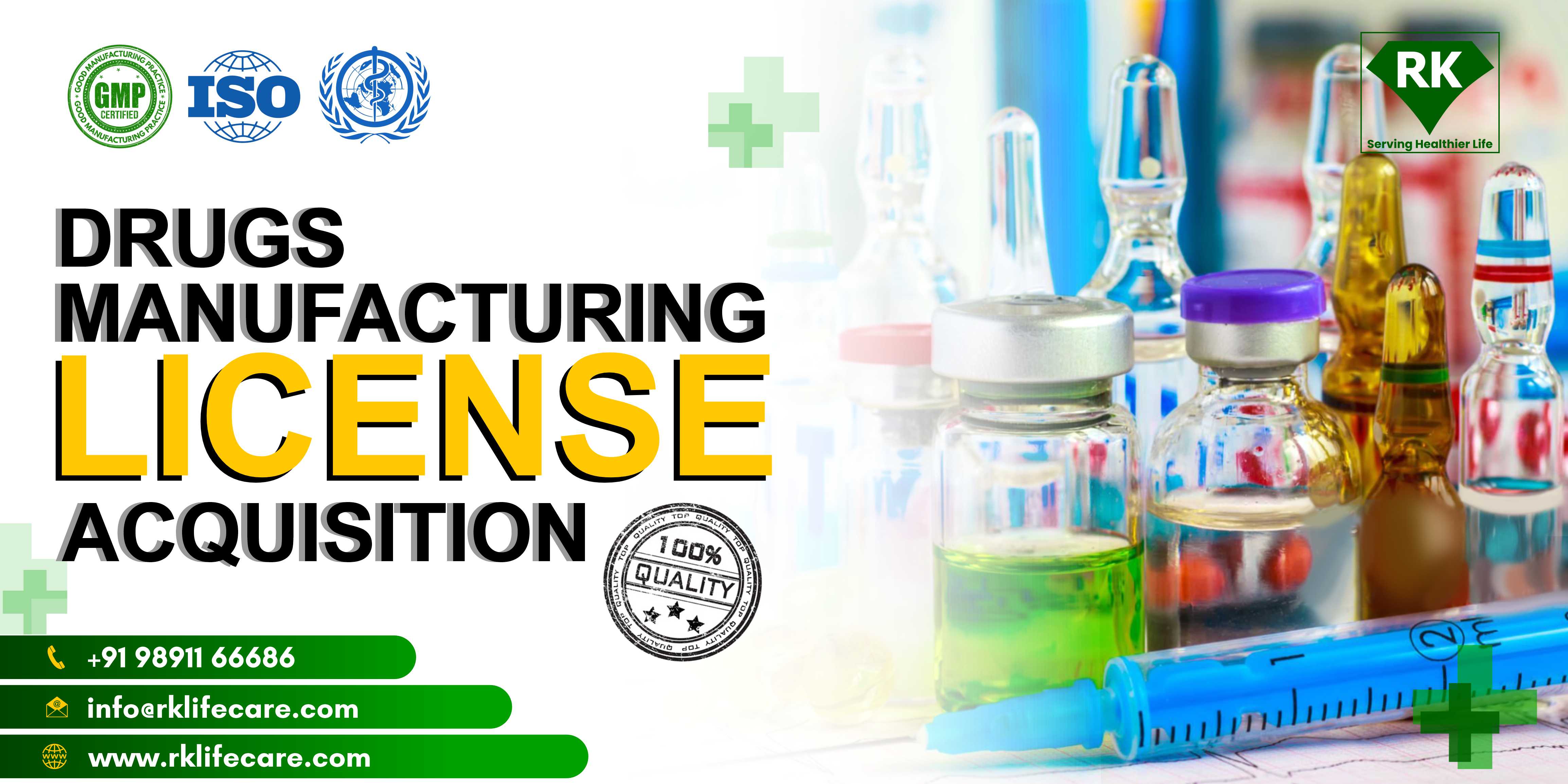 Drugs Manufacturing License Acquisition
